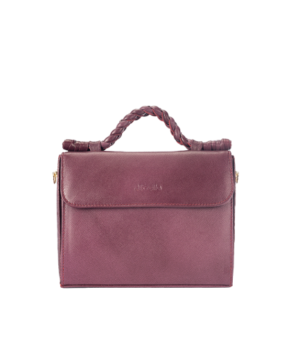 The Alva Bag - Aubergine